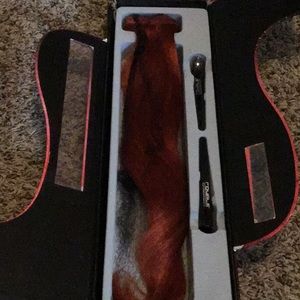 100% red human hair Remy